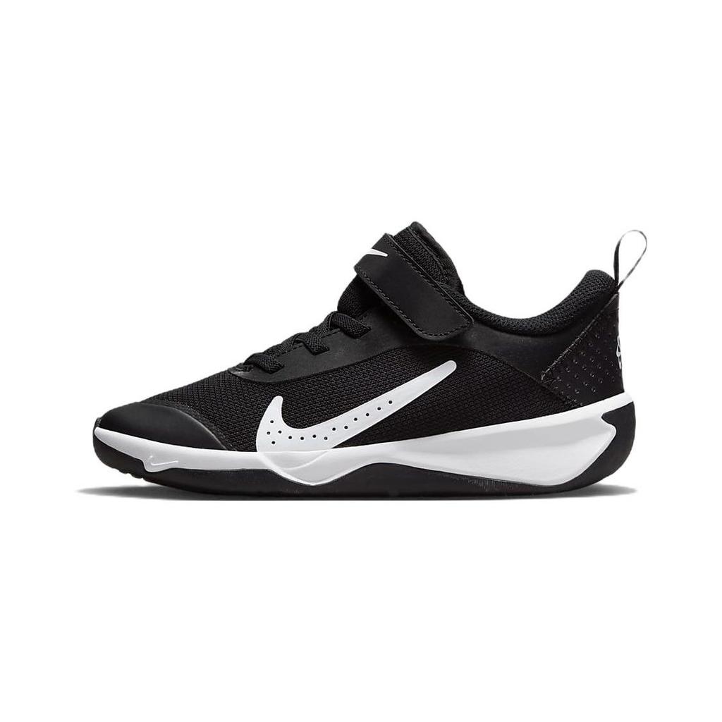 Nike Omni Multi Court Slip Resistant Cushioning Abrasion Resistant Low top Kids Lifestyle Shoes Black White DM9026-002