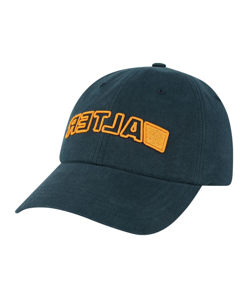 ALTER STUDIO Cotton Neat Logo Ball Cap_Navy
