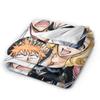 BLEACH Anime Ichigo  Blanket  Super Soft Print Plush Throw Blanket For Couch Bed Picnic Flannel Bedspread Bed Cover