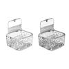 Transparent Desktop Bin Hair Accessories Case Water Ripple Jewelry Organizer with Press Open Lid Storage Box for Dressing Table Office