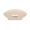 Ganni A4430 196 Logo Patch Structured Beret