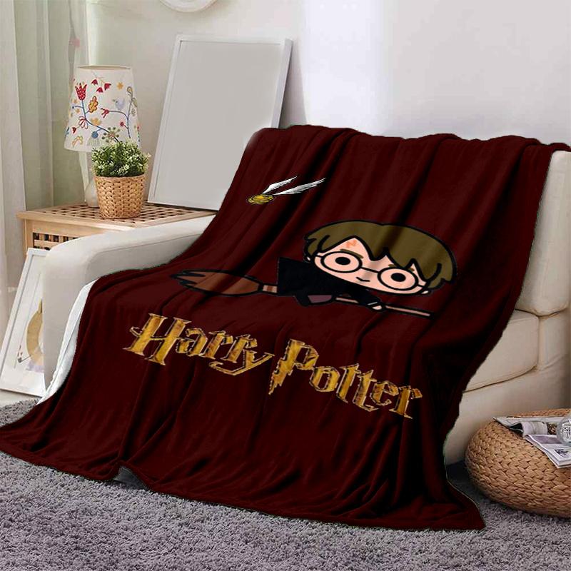 

Chibi Harry Potter Flying Broomstick Phone Case CoverPrint Blanket, Soft Blanket For Sofa Office Bed And Travelling Daughter Birthday Gift e 130cm×150cm（50in×60in）