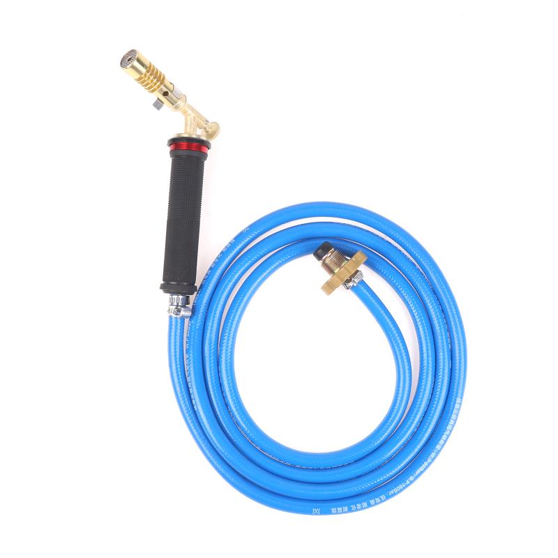 2.5M Flame Welding Torch Copper Aluminum Soldering Tool Liquefied Propane Gas Torch For Metal Melting Home Repair
