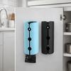 Durable Plastic Trash Bags Storage Box Large Capacity Wall Mounted Garbage Bag Dispenser Space Saving Grocery Bag Holder Kitchen
