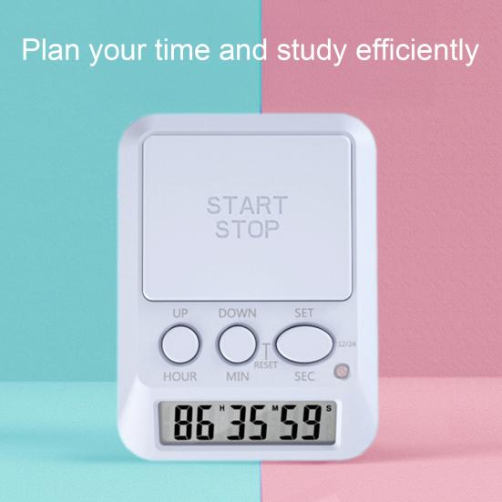 Kitchen Timer with Loud Alarm Timer Counts Multi-Functional Electronic Up And Down for Kitchen Study