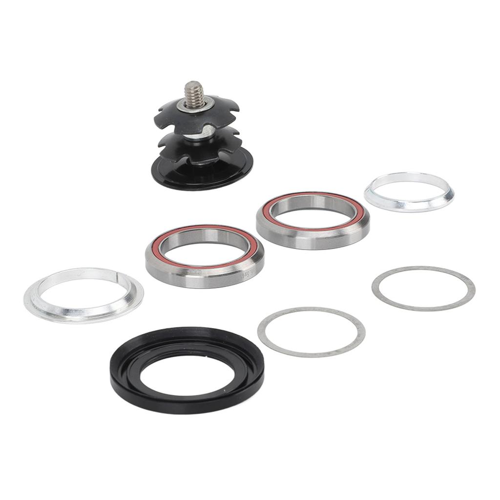 Bikes Headset Aluminum Alloy Double Bearings Colorfast Bicycle Front Fork Bowl Set for 41.8mm