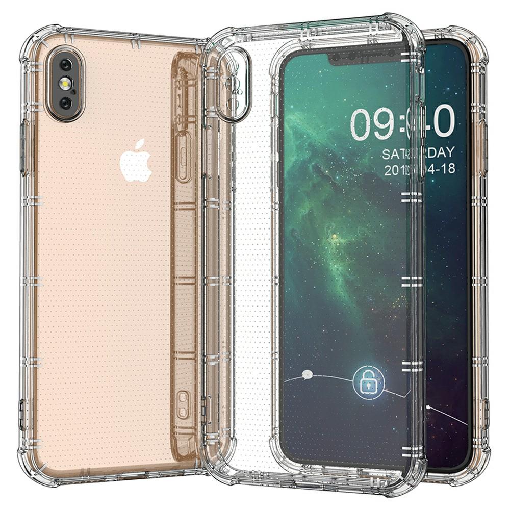 

SHANWO Чехол для iPhone XS Max Прямой край Прозрачный Противоударный ТПУ Задняя крышка для телефона A