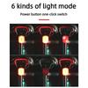 Smart Bike Tail Light USB-C Auto Brake Sensor Waterproof IPX6 LED Cycling Safety Warning Rear Light for Bicycle