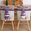 Christmas Chair Back Covers Gnome Chair Covers Xmas Dining Chair Covers For Home Kitchen Dining Room Decor