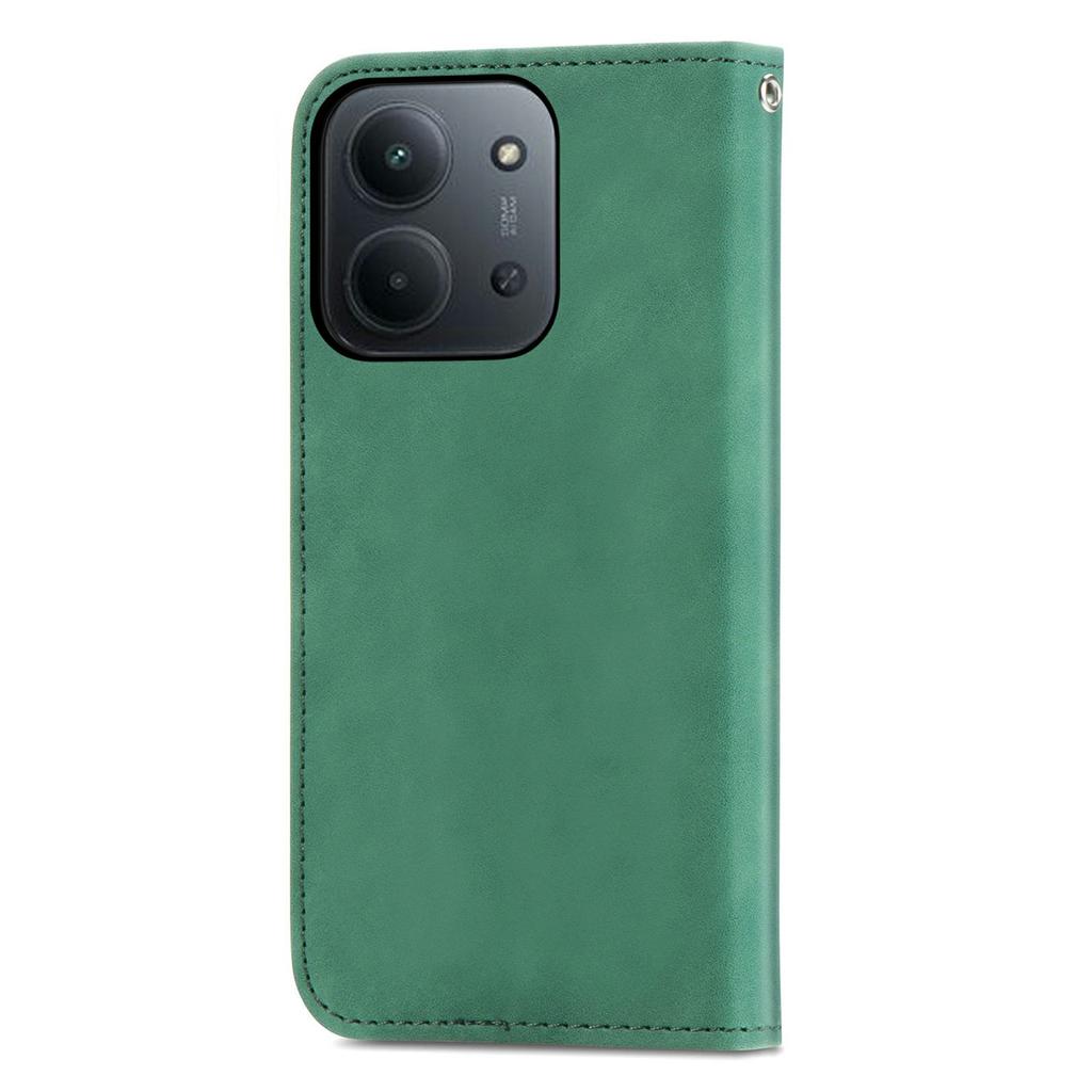 Leather Case with Card Holder For Xiaomi Redmi 15C 5G (EU) (173mm)/4G (EU) (173mm)/Poco C85 4G (173mm) Magnetic Absorption Phone Cover