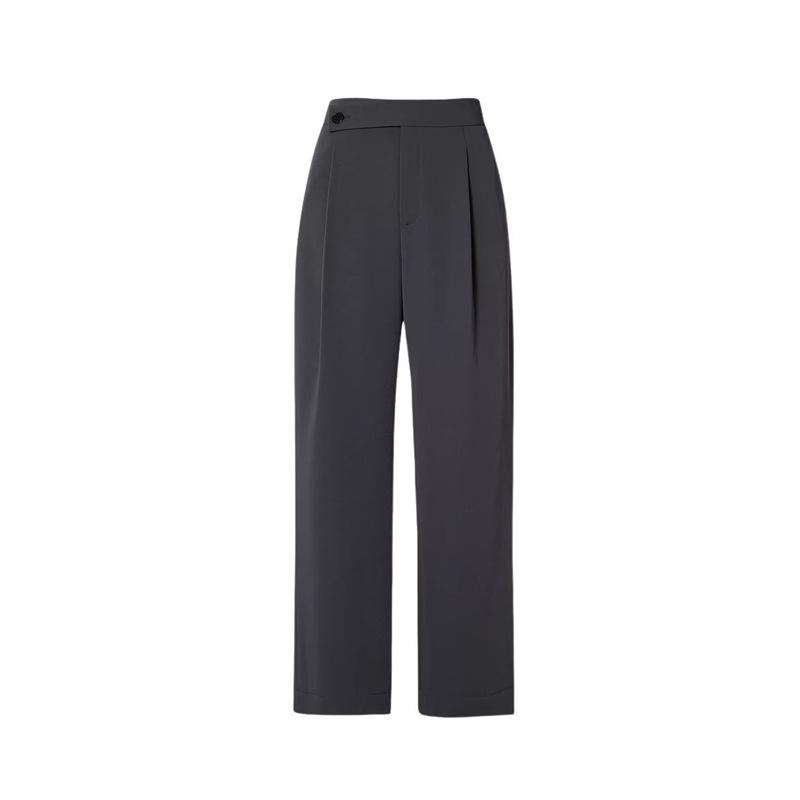 

MM Mai Chao Ice Cool Silky Straight Lemon Suit Pants - Summer Casual, Model 26 L