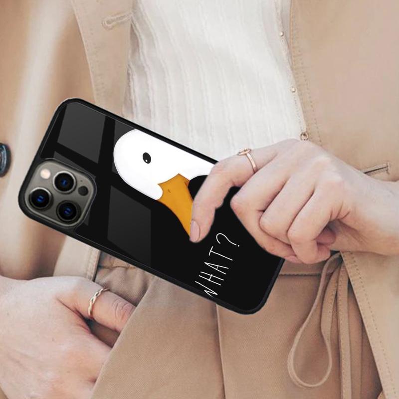 Cartoon Cute Goose Magnetic Phone Case For APPLE iPhone 17 Air 16 14 13 12 Pro Max 15 Plus Wireless Charge With MagSafe Cover
