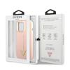Guess Guhcp13Lsltgp Iphone 13 Pro / 13 6,1 Różowy/Pink Hardcase Silicone Triangle