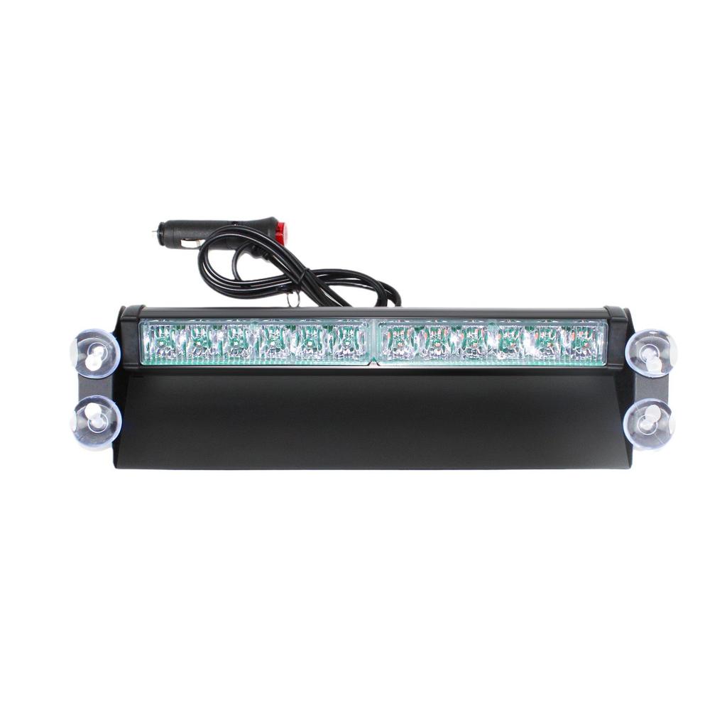 Car Suction Cup LED Strobe Light - Windshield Front/Rear Flash Warning Light