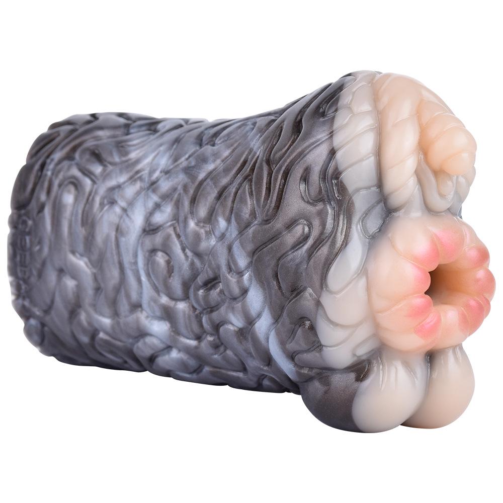GEEBA6189-6195 Mythical Beast Male Masturbator: Animal-Shaped Soft Silicone Cup
