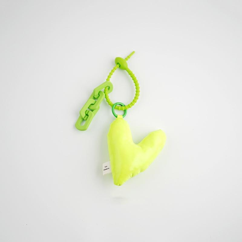 

Простой хлопковый кулон в форме сердца, брелок-шнурок для ключей, милое сердце любви, брелок для признания, женский нишевый дизайн, аксессуары для сумки