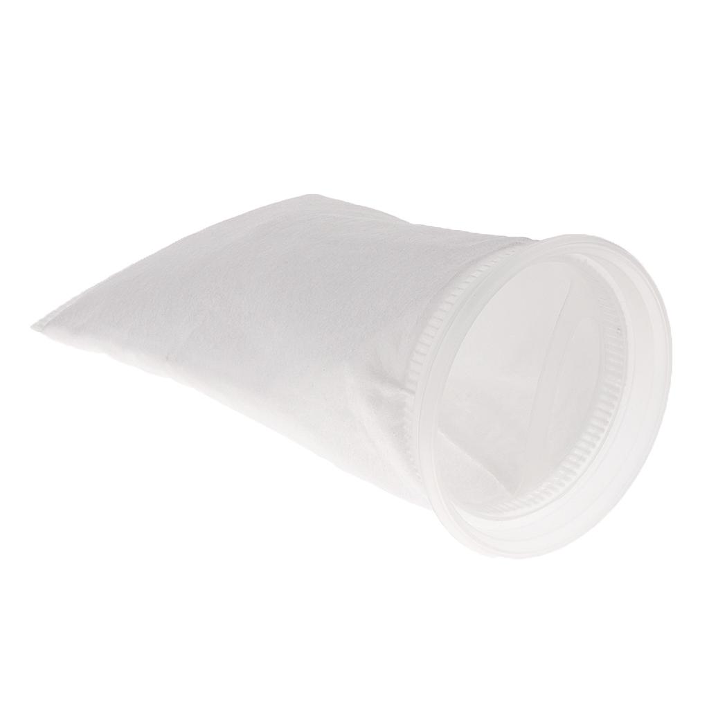 Aquarium Felt Filter Bag Micron Mesh Media Holder for External Filters and Tank Water Treatment