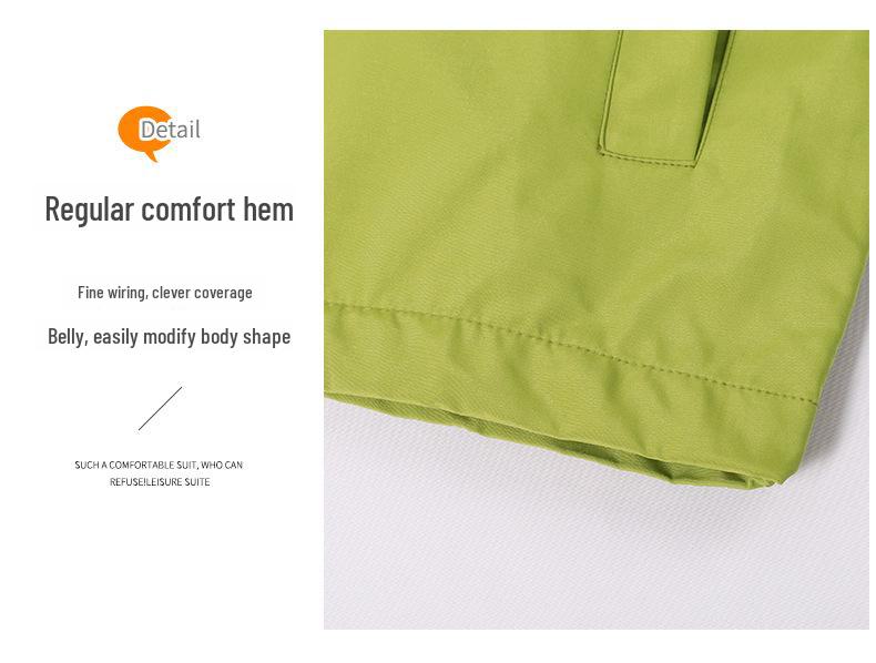 Women's Outdoor Sports Jacket Suit – Breathable Two-Piece for Spring and Autumn, Ideal for Mountaineering and Running.
