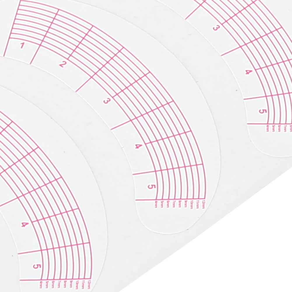 175 Pairs Eyelash Extension Sticker Eye Positioning Tips Sticker Lash Mapping Stickers