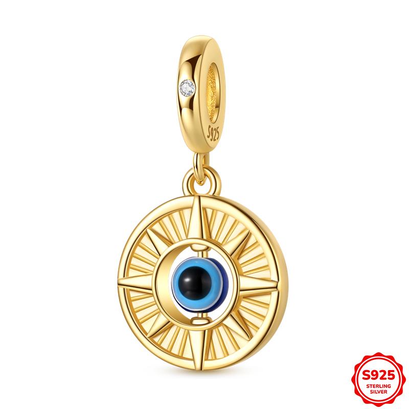 925 Silver Moments Keychain Charm Fit Original Silver Beade Ladies Gift