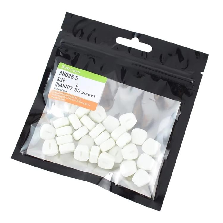 30lots Bright Colored Plastic Bobbers Multicolor Plastic Corn Floaters for Enhances Visibilities In Freshwaters Fishing
