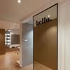 Children's Room Wall Doors Windows Wall Decoration Hello Letters Wallpaper Decoration Stickers Waterproof Living Room Home Decor