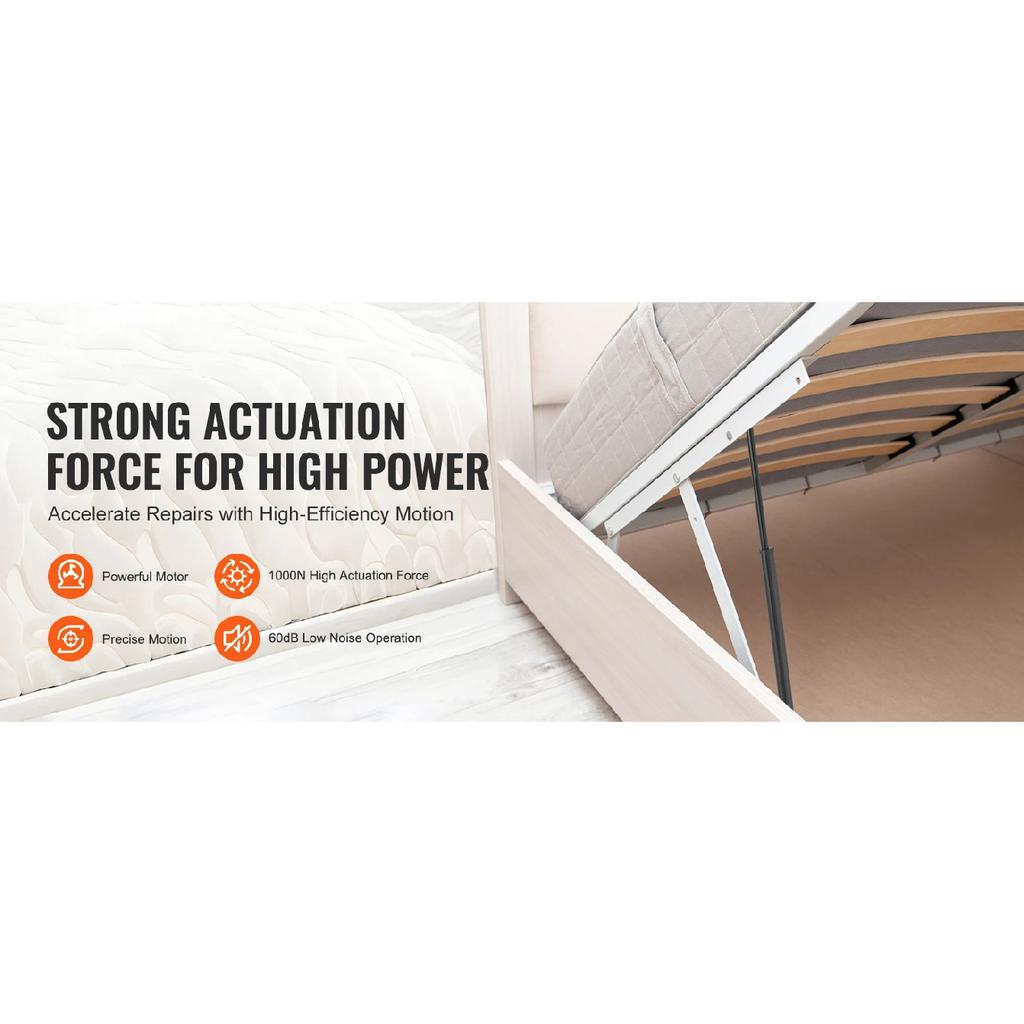 SucceBuy 2PCS 12V Linear Actuator 1000N 30inch Electric Linear Motor Controller IP54 Protection for Home TV Table Sofa Lifting