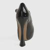 Sapatos de salto alto femininos, plataforma impermeável, couro envernizado, outono e inverno 2025 - tamanhos grandes disponíveis
