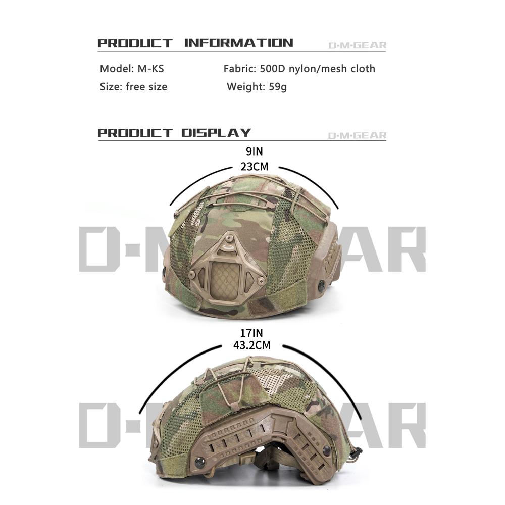 Taktische Ausrüstung SF Helmüberzug Schutzhülle OPS-Core/Fast MT/Fast RF1/FMA Maritime Zubehör Airsoft Draußen