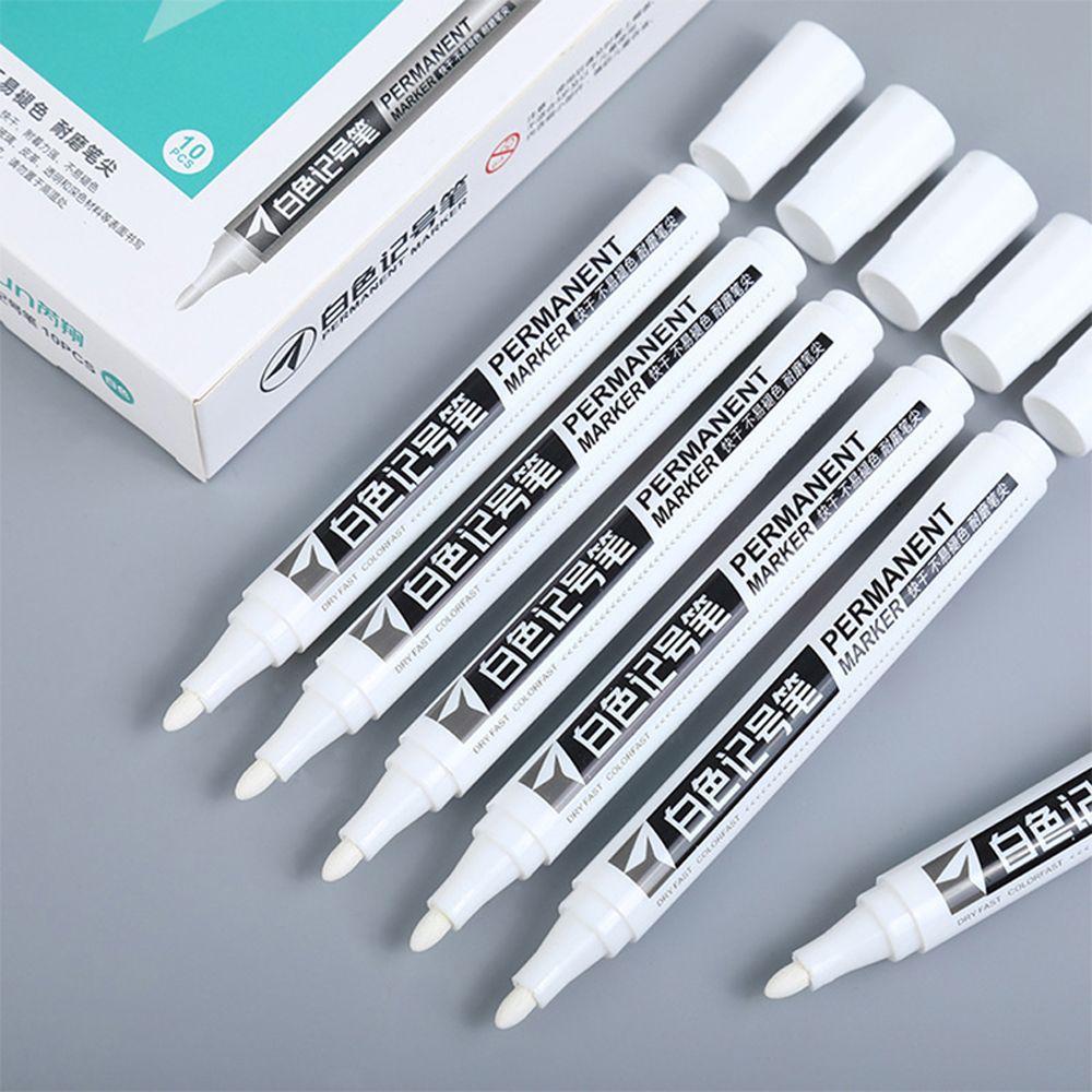 Environmental Oily Painting Graffti Pen Tire Painting Pen White Marker Pen Car Tyre Tread Painting