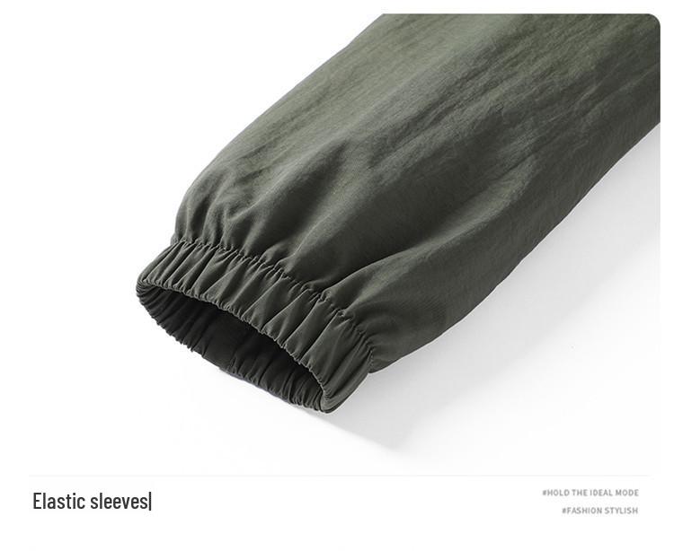 2025 Men's Casual Jacket - Wrinkle-resistant, Breathable, Soft Solid Color Outerwear for Autumn/Winter