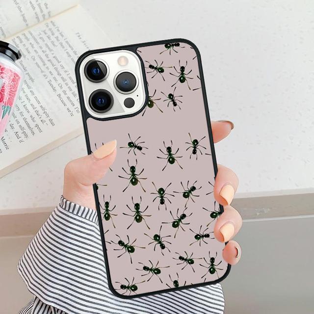Creepy Ant Insects Scary phone Case Cover For iPhone 16 15 14 Plus XR XS apple 16 11 12 13 mini Pro Max coque