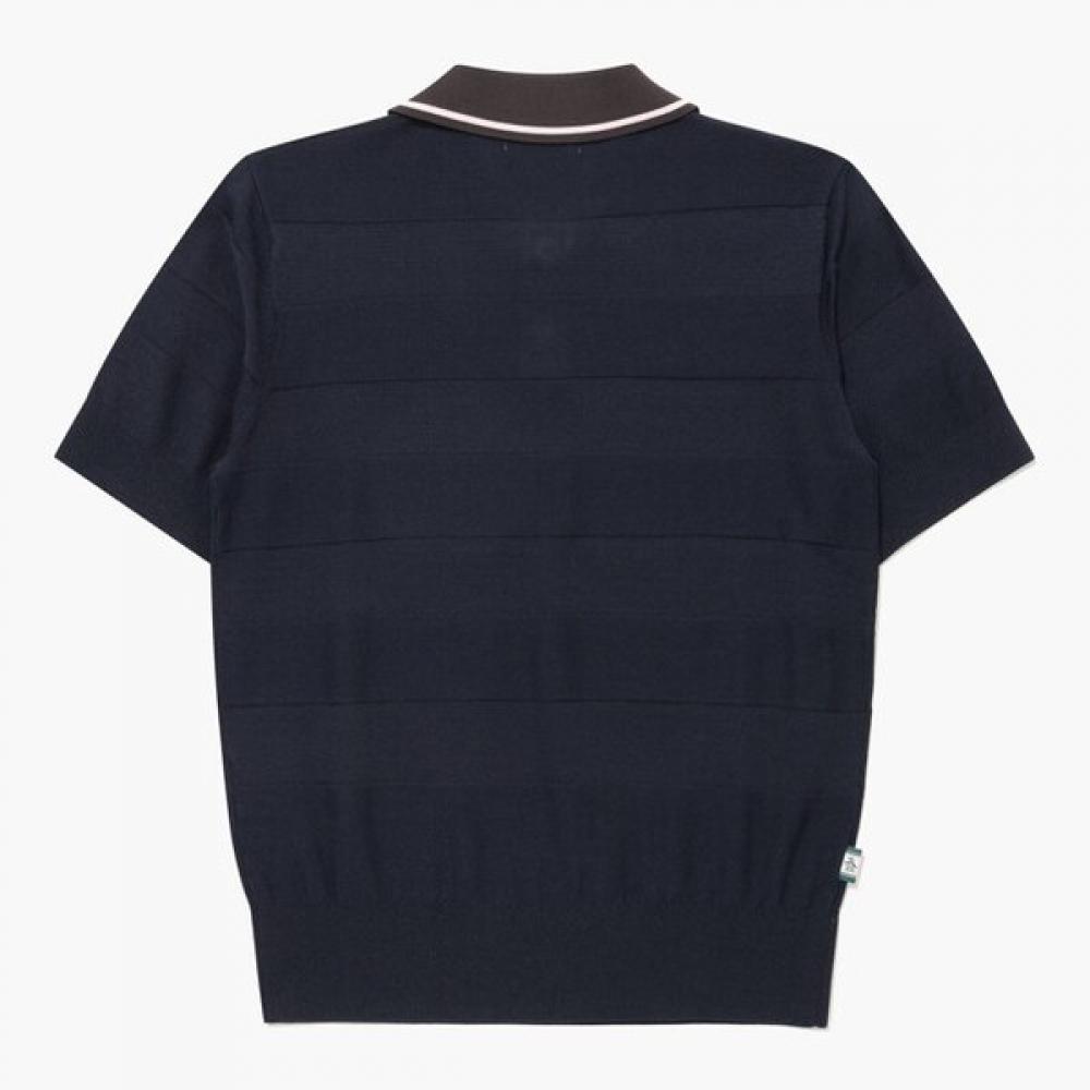 MunSingwear Women S Short Sleeve Knit Sweater Dark Navy mr222pSw41