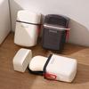 Travel Portable Soap Box With Lid Sealed Leak Proof Drainable Soap Case Storage Dishes Bathroom Drain Tray For Outdoor Container