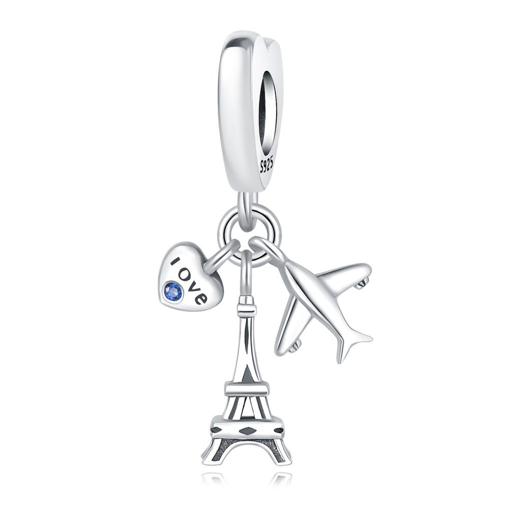Copper Travel Vacation Series Pendant Charms Beads Fit Original Wear Braceletsdiy Jewelry Gifts Accessory