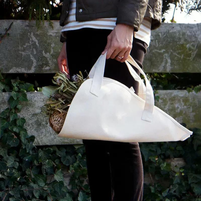 1Pcs New Design Hanging Flower Bouquet Bag With Handle Canvas Floral Bouquet Tote Bag Portable Reusable Flower Carrying Bag