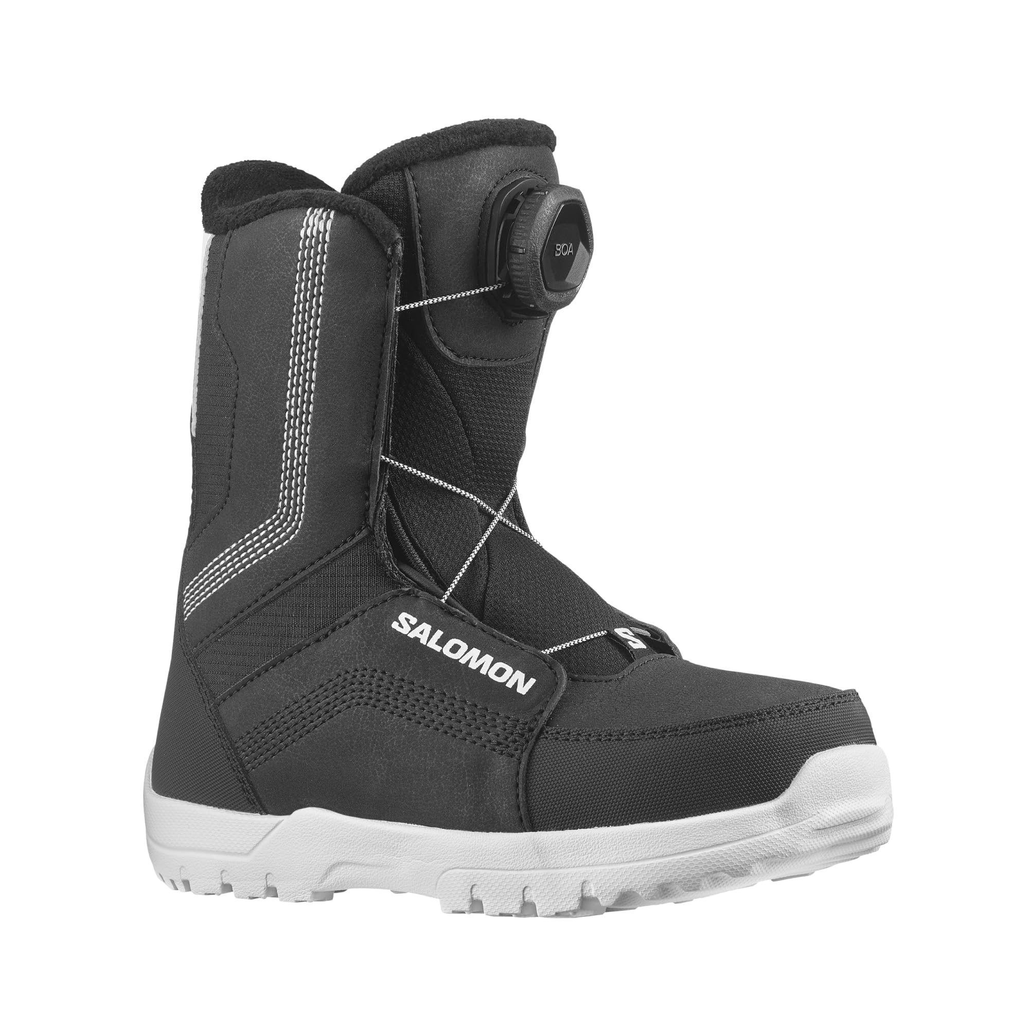 

Ботинки для сноуборда SALOMON WHIPSTAR BOA Модель Kids L47112800 см 2023-24 20.0 Черный/Черный/Белый