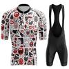 2026 Herren Radsportbekleidung Besser tragen Regenbogen Team Radtrikot Kurzarm Radbekleidung Sommer Rennrad Sets