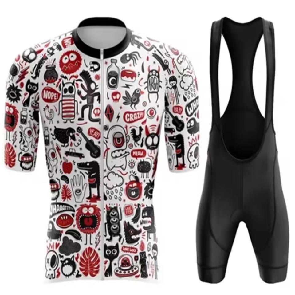 2026 Herren Radsportbekleidung Besser tragen Regenbogen Team Radtrikot Kurzarm Radbekleidung Sommer Rennrad Sets