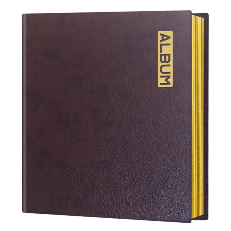A4 Self-Adhesive Album Commemorative PU Leather Photo Album with 20 Inner Pages