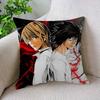 Classic Anime D-Death N-Note 45*45cm Cushion Cover Pillow Cover Decor Pillowcase Home Pillowcase For Couch Pillow