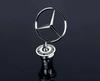 AABIE1 1PC 44MM Car Front Hood Modification Accessories Badge for Mercedes-Benz W211 W212 W213 W222 W210 W223 E200 E260 E300 S400