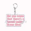 Singer Lana Del Rey Keychain for Accessories Bag Pendant Born To Die Ultraviolence Key Chain Ring Keychains Jewelry Fans Gift