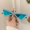 Luxury Cat Eye Rhinestone Classic Sunglasses Noble Luxury Designer Triangle Glasses Uv400 Trend Lunettes De Soleil Pour Femmes
