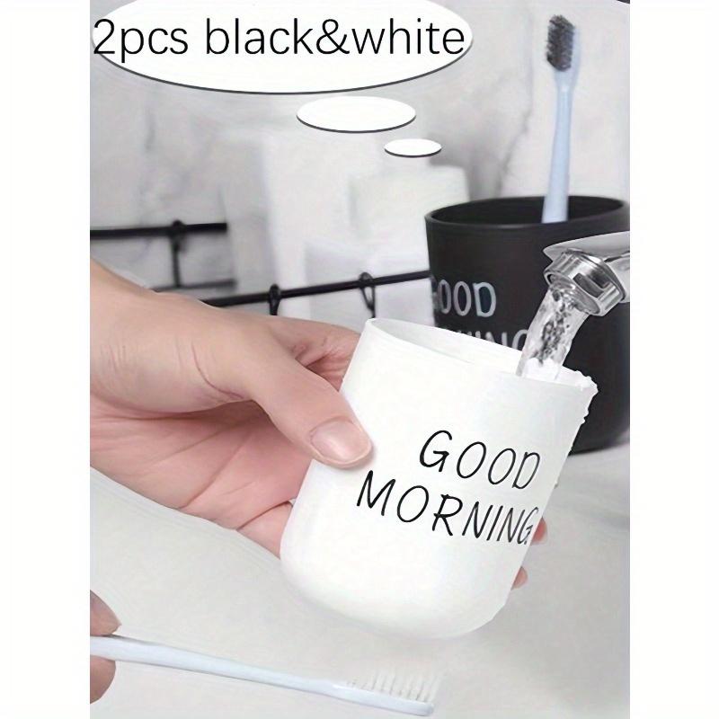 1PC Travel Mouthwash Cup Collapsible Silicone Toothbrush Holder for Bathroom Organization Camping, Dorm, Hotel & Gym Essential Space-Saving Toiletry