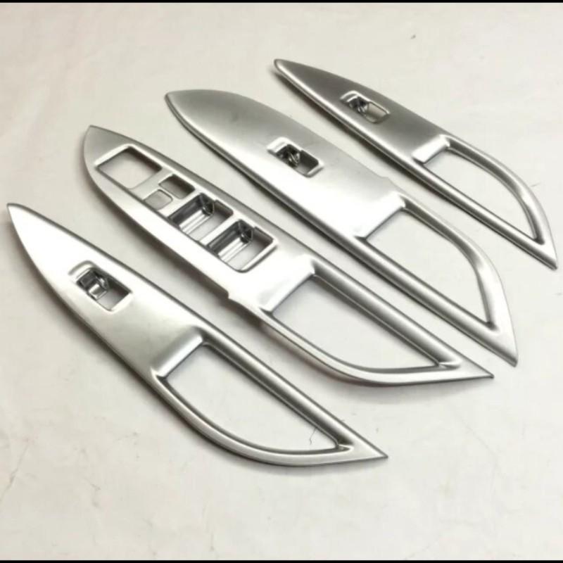 

13-19 Mitsubishi Outlander Glass Lifter Switch Panel Armrest Decorative Strip ABS Material