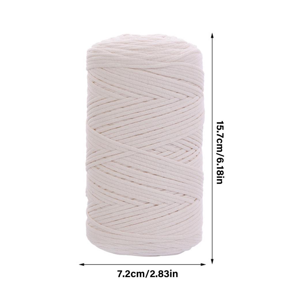 Cotton Crochet Yarn 3mm 250g/8.8oz Soft Milk Cotton Yarn Crochet Knitting Yarn for Knitting Blanket Sweater Scarf Showl