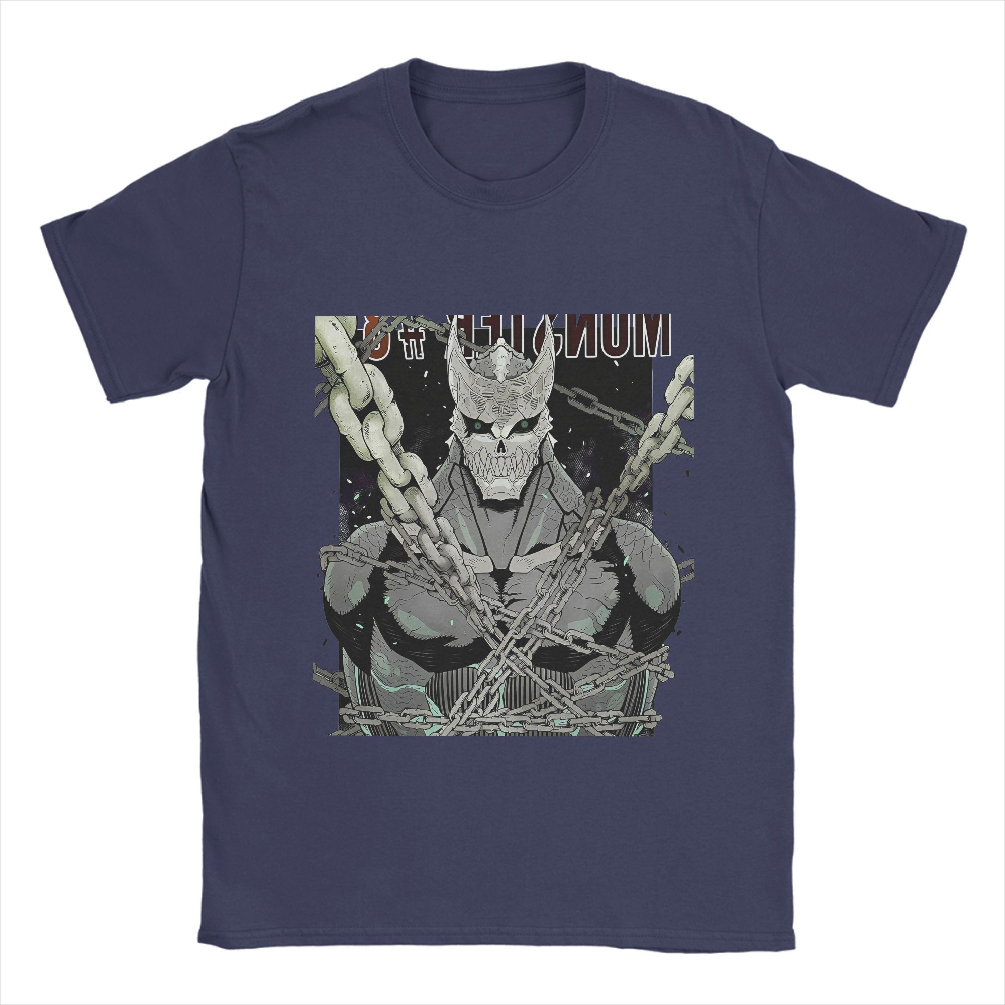 

Men s Kaiju No 8 T Shirt Cotton Clothes Novelty Short Sleeve O Neck Tees 6XL T-Shirts 4XL
