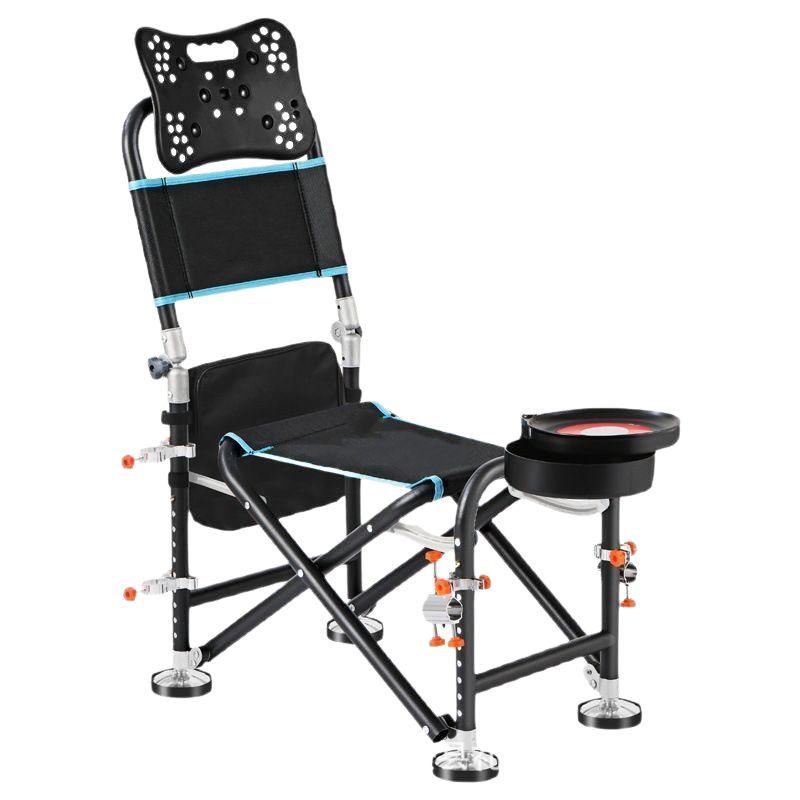 E2 Multifunctional Folding Reclining Fishing Chair and Stool