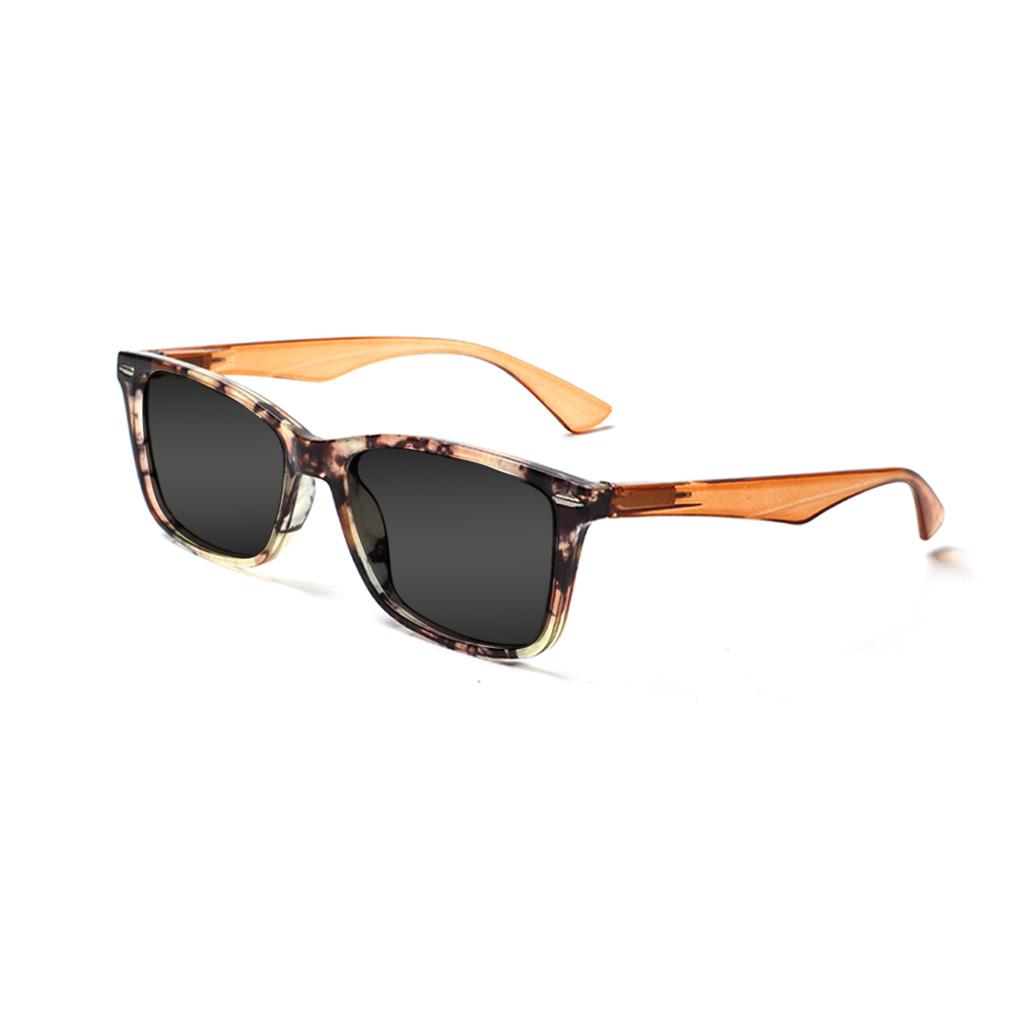 TUREZING Reading Glasses for Women Men Fashion Gray Lens Sunglasses Outdoor Travel Sunshade Prescription Eyewear